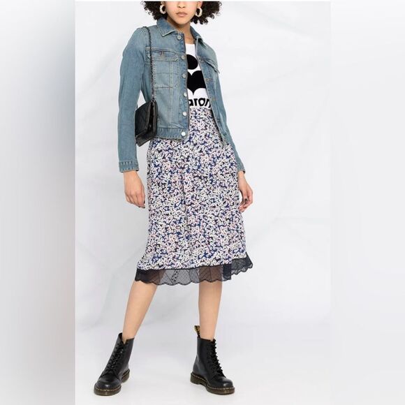 Zadig&Voltaire NWT
button-front denim jacket - Picture 1 of 6